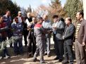 گزارش تصویری از آئیین درختکاری و تقدیر ازهمکاران فضای سبز دانشگاه